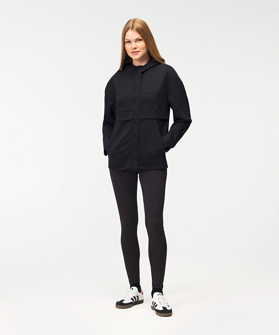 BEŞİKTAŞ KADIN KAPÜŞONLU FERMUARLI SWEATSHIRT 8526255T3
