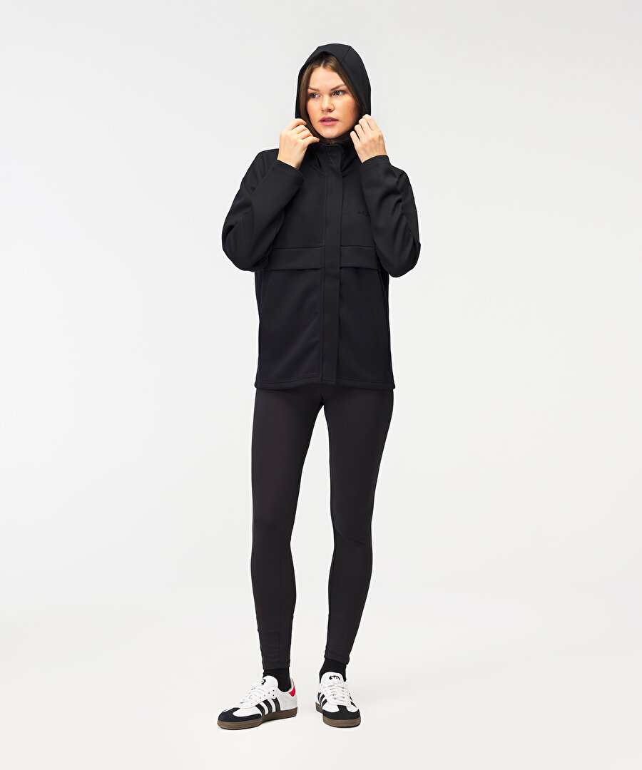 BEŞİKTAŞ KADIN KAPÜŞONLU FERMUARLI SWEATSHIRT 8526255T3