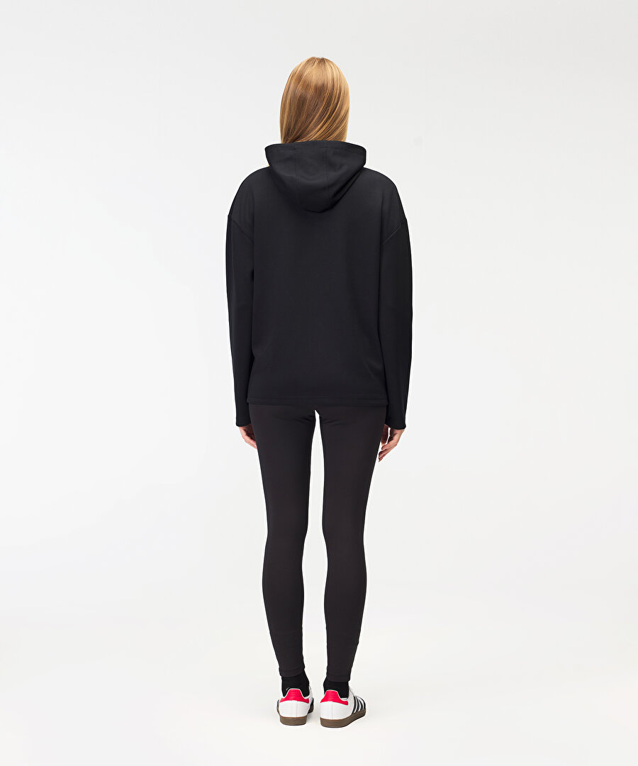 BEŞİKTAŞ KADIN KAPÜŞONLU FERMUARLI SWEATSHIRT 8526255T3