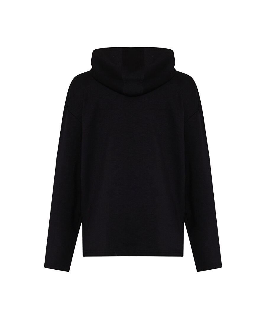 BEŞİKTAŞ KADIN KAPÜŞONLU FERMUARLI SWEATSHIRT 8526255T3