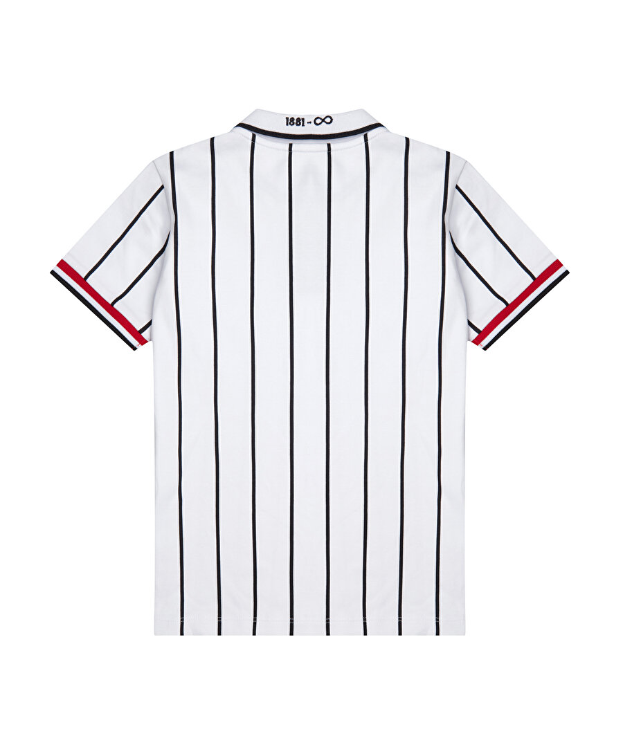 BEŞİKTAŞ ATATÜRK YARIM FERMUARLI POLO YAKA T-SHIRT JR 25-26