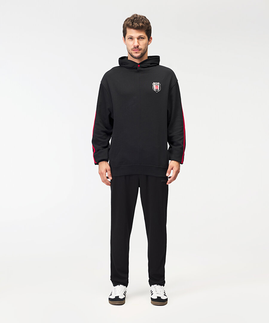 BEŞİKTAŞ ERKEK KAPÜŞONLU FERMUARLI SWEATSHIRT 7526231T3
