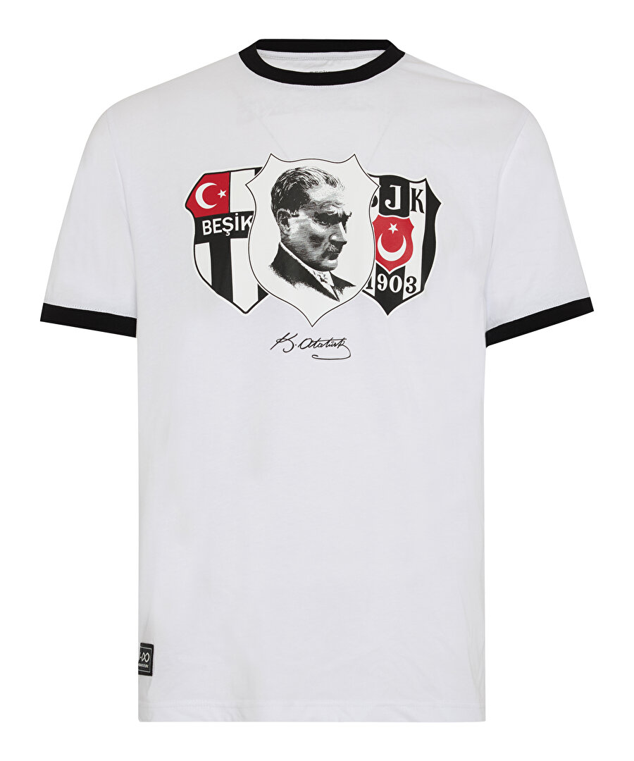 BEŞİKTAŞ ATATÜRK NOSTALJİ ARMA T-SHIRT 25-26