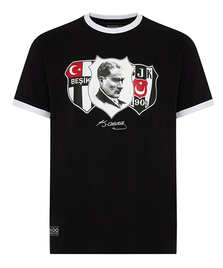BEŞİKTAŞ ATATÜRK NOSTALJİ ARMA T-SHIRT 25-26