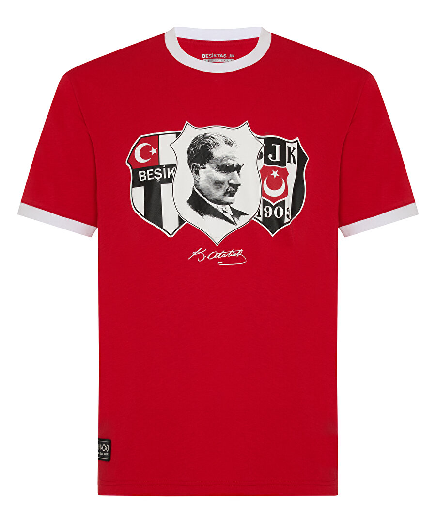 BEŞİKTAŞ ATATÜRK NOSTALJİ ARMA T-SHIRT 25-26
