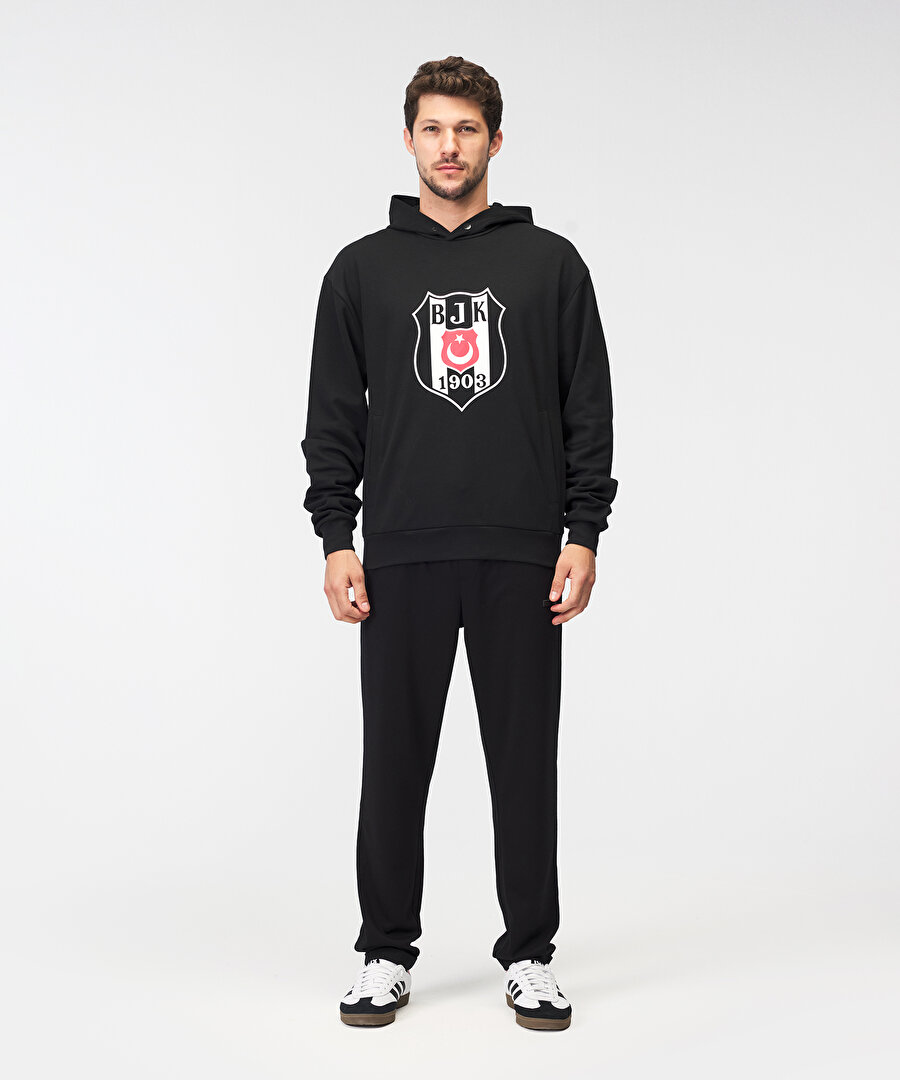 BEŞİKTAŞ ERKEK KAPÜŞONLU SWEATSHIRT 7526219T3