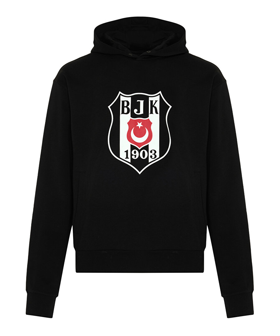BEŞİKTAŞ ERKEK KAPÜŞONLU SWEATSHIRT 7526219T3 6KMZEB800002-02