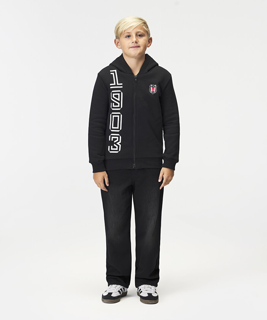 BEŞİKTAŞ JR KAPÜŞONLU FERMUARLI SWEATSHIRT 6526272T3