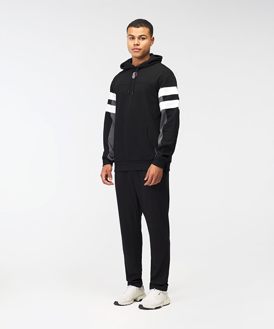 BEŞİKTAŞ ERKEK KAPÜŞONLU SWEATSHIRT 7526227T3