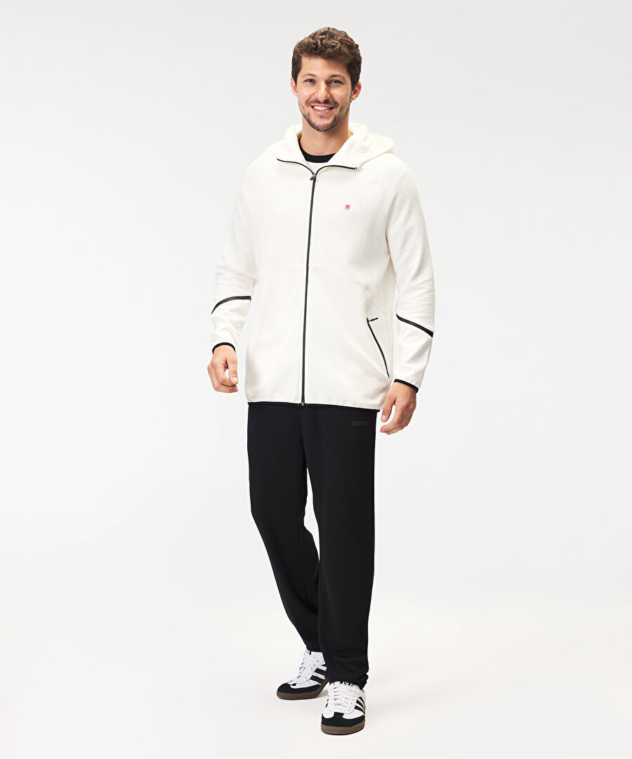 BEŞİKTAŞ ERKEK KAPÜŞONLU FERMUARLI SWEATSHIRT 7526233T3