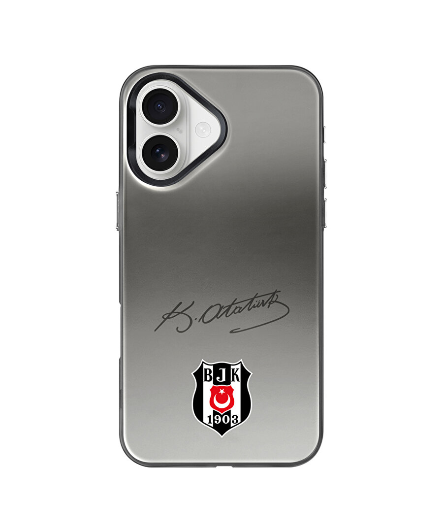 BEŞİKTAŞ ATA İMZA ARMA PREMIUM LOGO TELEFON KILIFI IP16