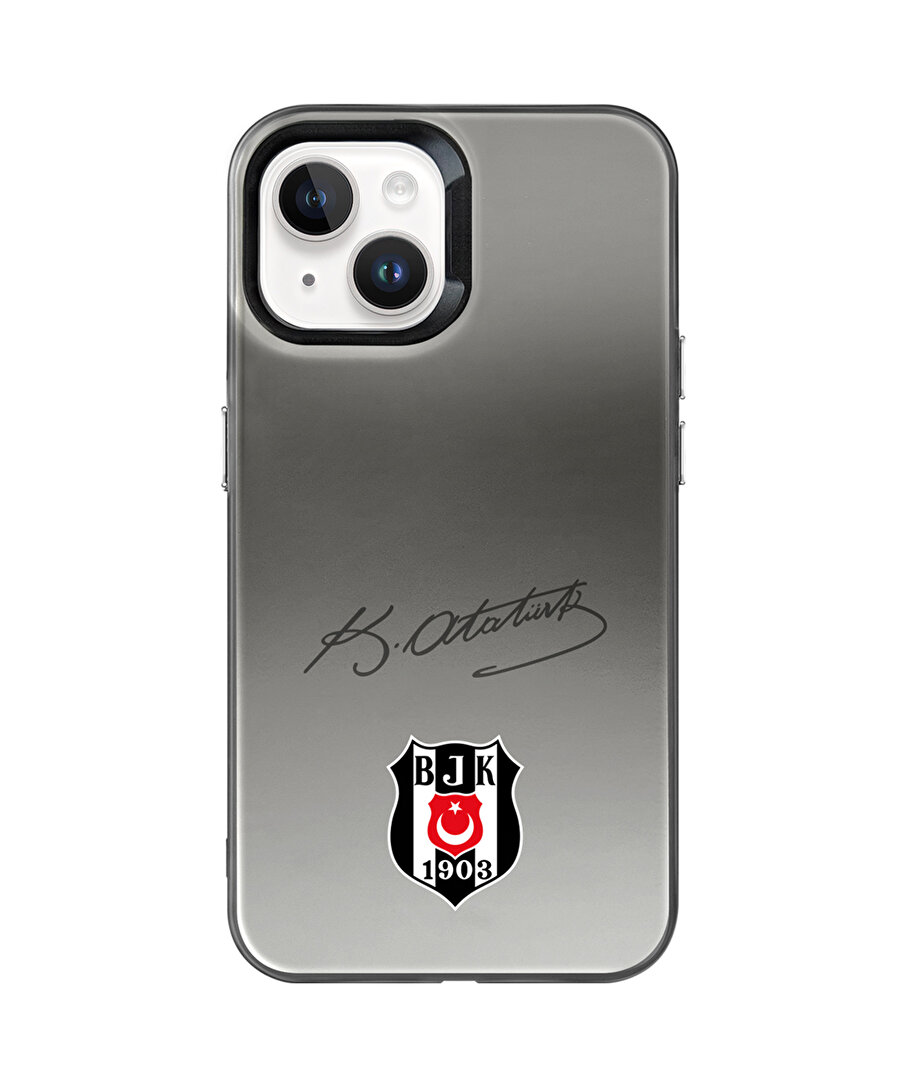 BEŞİKTAŞ ATA İMZA ARMA PREMIUM LOGO TELEFON KILIFI IP14