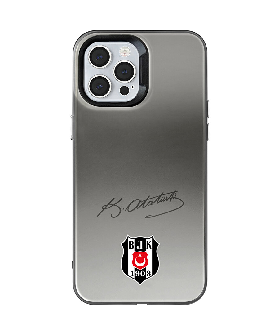 BEŞİKTAŞ ATA İMZA ARMA PREMIUM LOGO TELEFON KILIFI IP12 PRO MAX