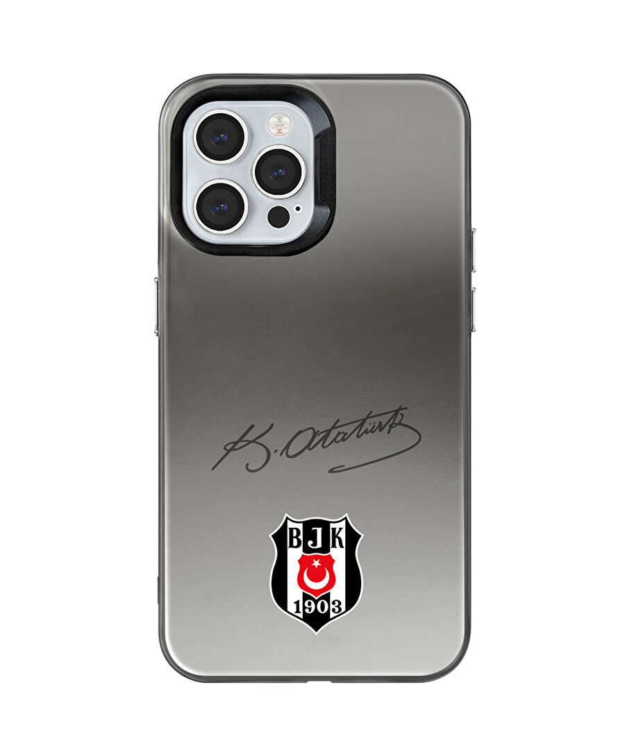 BEŞİKTAŞ ATA İMZA ARMA PREMIUM LOGO TELEFON KILIFI IP12 PRO