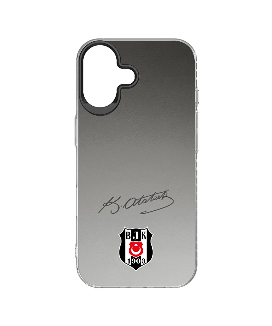 BEŞİKTAŞ ATA İMZA ARMA PREMIUM LOGO TELEFON KILIFI IP17