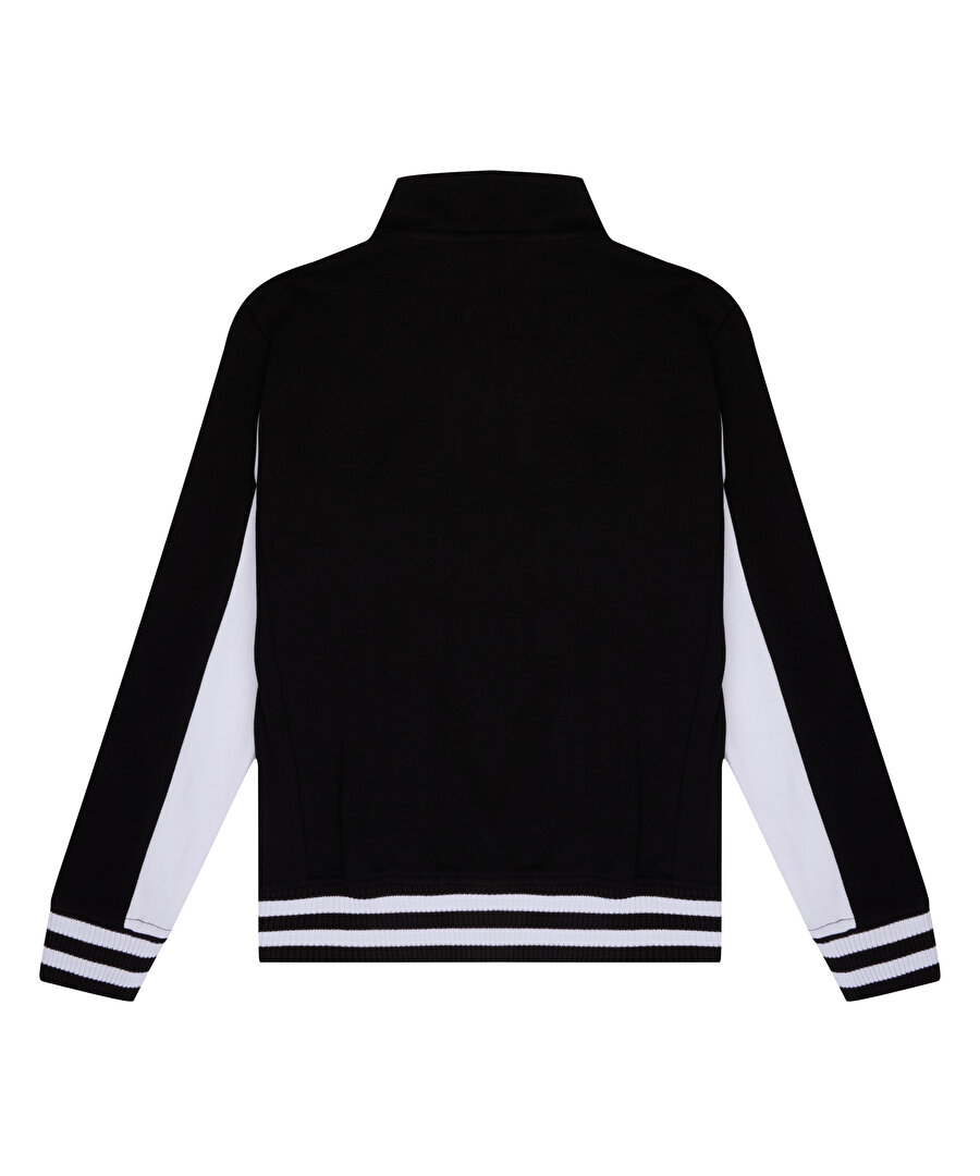 BEŞİKTAŞ JR ÇUBUKLU FERMUARLI SWEATSHIRT 6526273T3