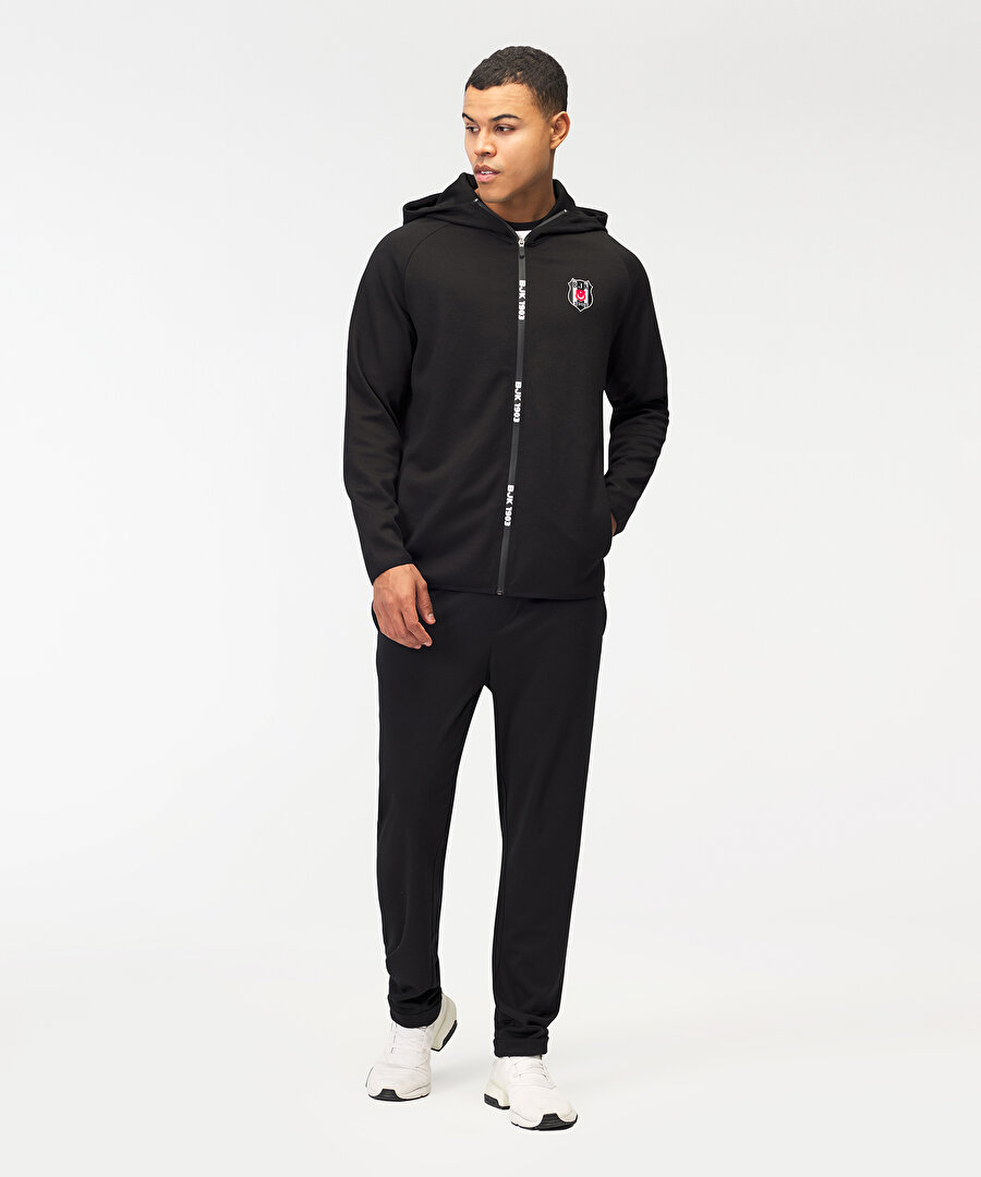 BEŞİKTAŞ ERKEK KAPÜŞONLU FERMUARLI SWEATSHIRT 7526235T3