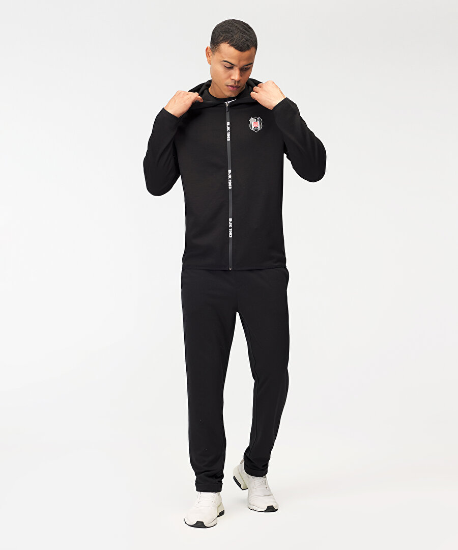 BEŞİKTAŞ ERKEK KAPÜŞONLU FERMUARLI SWEATSHIRT 7526235T3