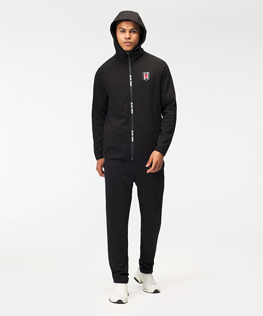 BEŞİKTAŞ ERKEK KAPÜŞONLU FERMUARLI SWEATSHIRT 7526235T3