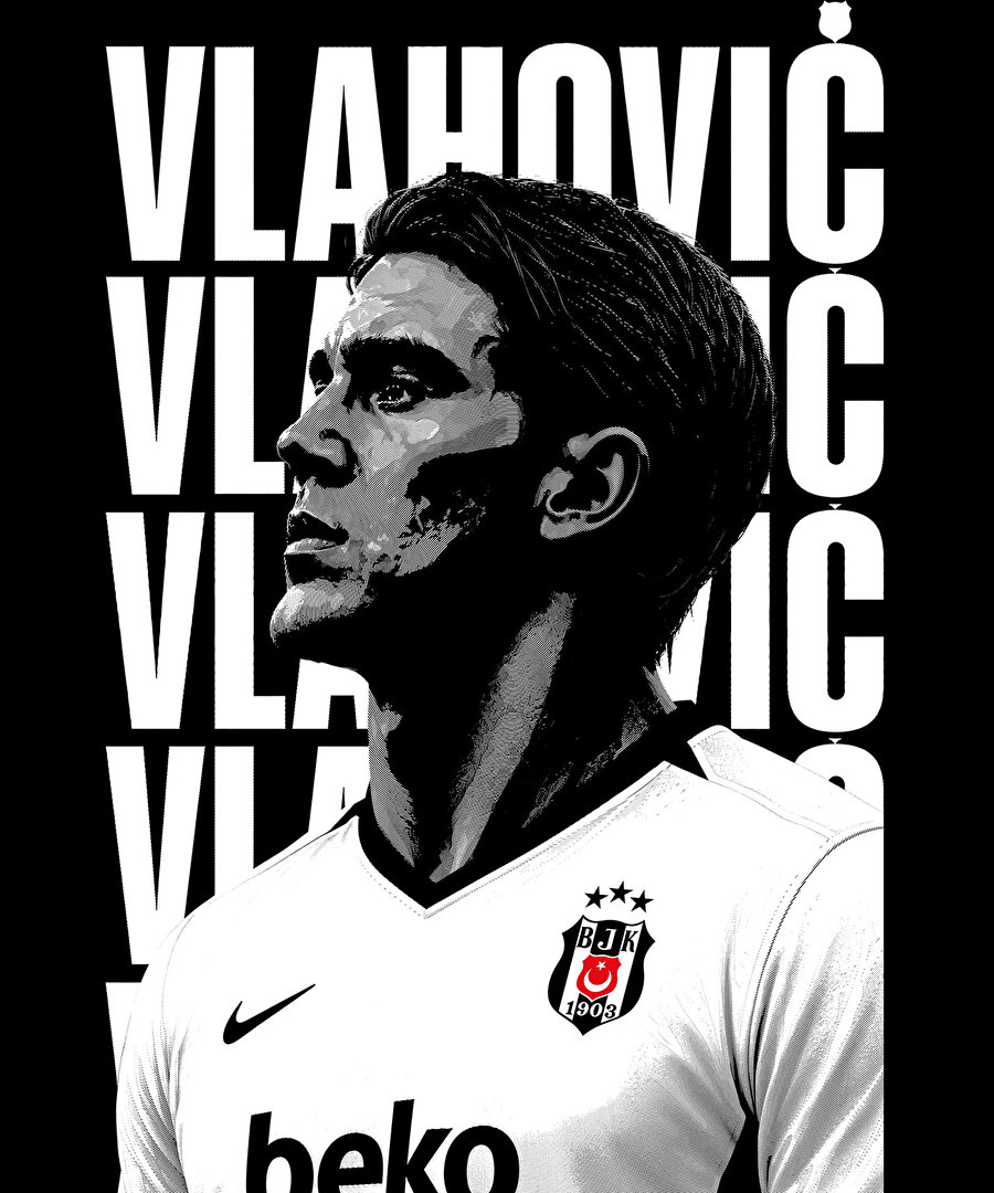 BEŞİKTAŞ VLAHOVIC T-SHIRT