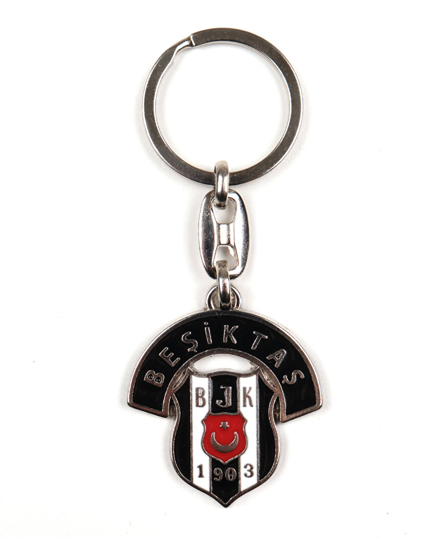 BEŞİKTAŞ YAZILI ARMA METAL ANAHTARLIK 26Y