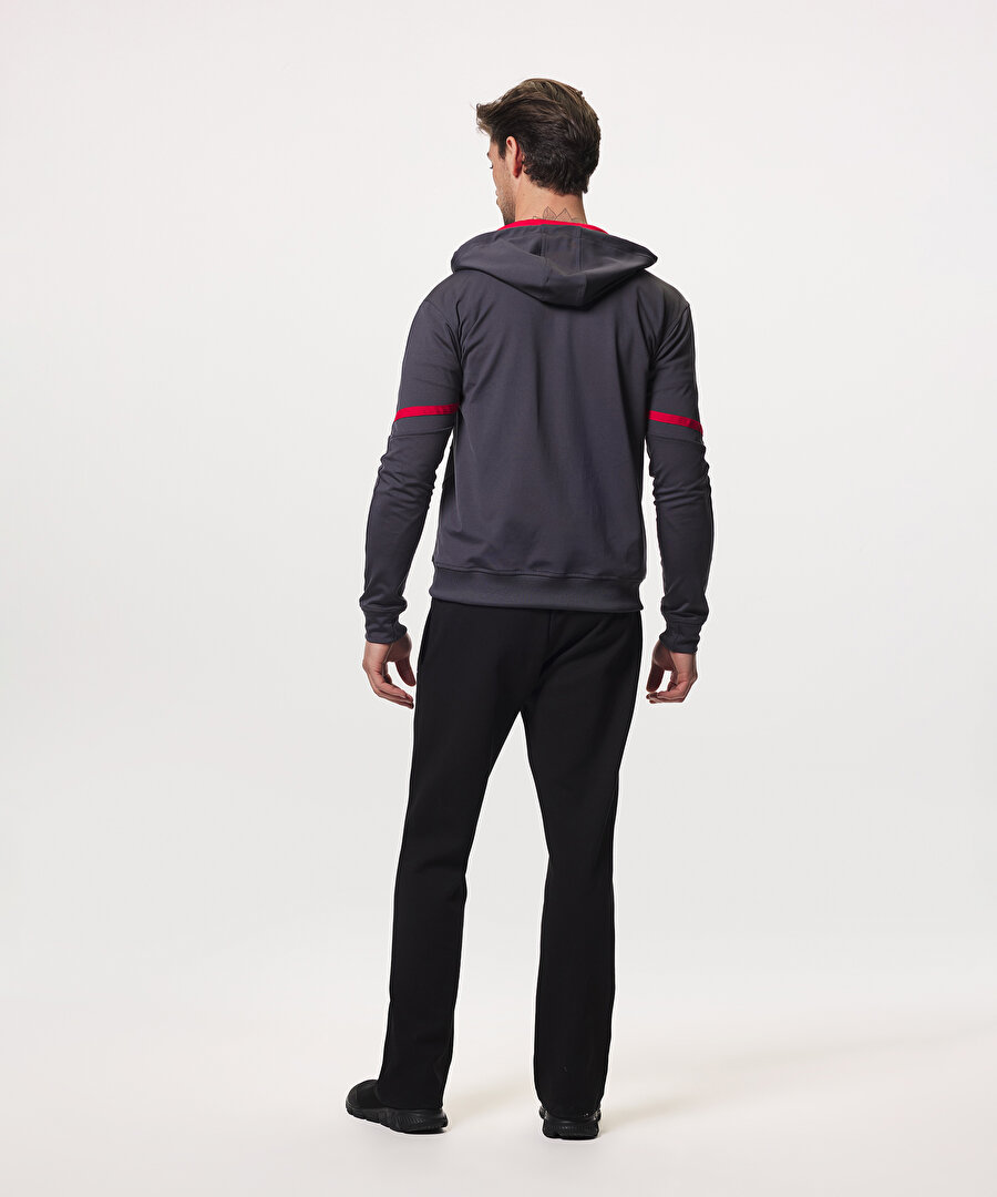 BEŞİKTAŞ ERKEK KAPÜŞONLU FERMUARLI SWEATSHİRT 7626202
