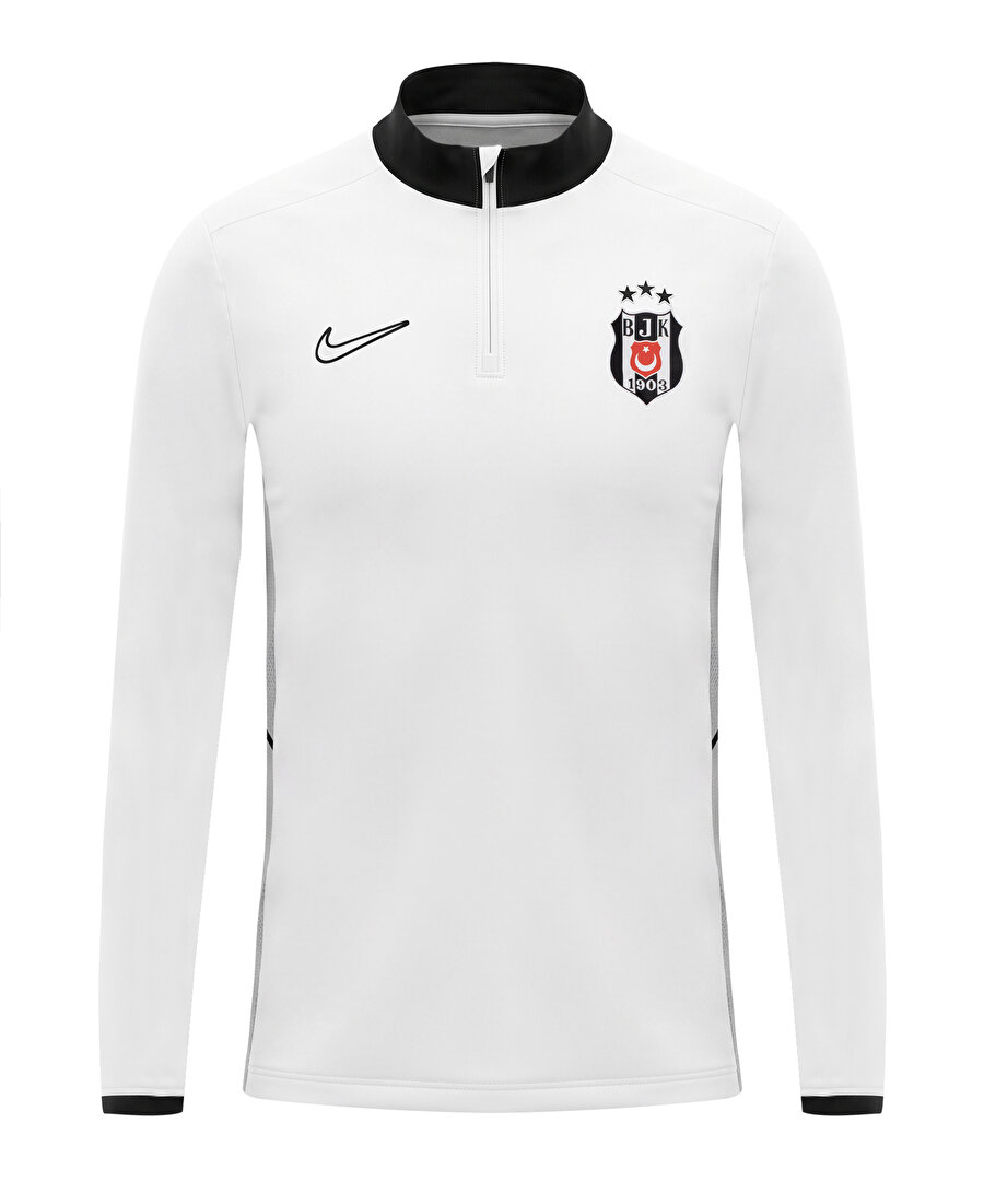 NIKE BEŞİKTAŞ JR BEYAZ YARIM FERMUARLI SWEAT 26-27 FZ9773-100