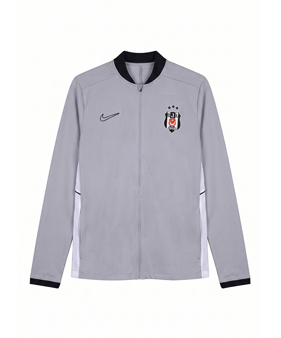NIKE BEŞİKTAŞ JR GRİ FERMUARLI SWEATSHIRT 26-27 FZ9836-012