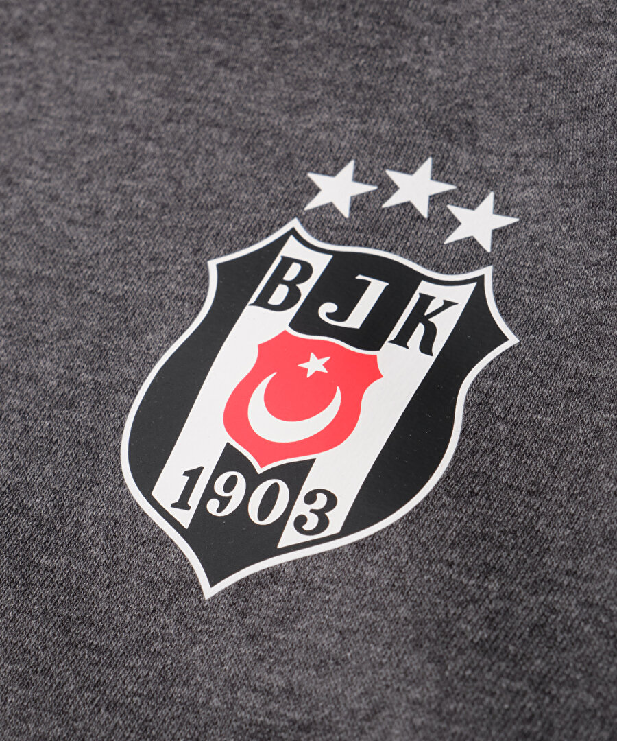 NIKE BEŞİKTAŞ JR GRİ KAPÜŞONLU SWEATHIRT 26-27 IB1226-071