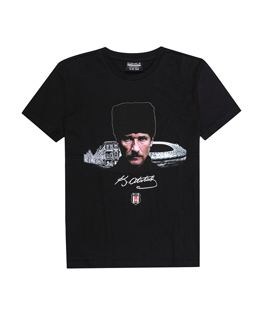 BEŞİKTAŞ ATATÜRK ÇOCUK STADYUM SİLÜET T-SHIRT 26-27
