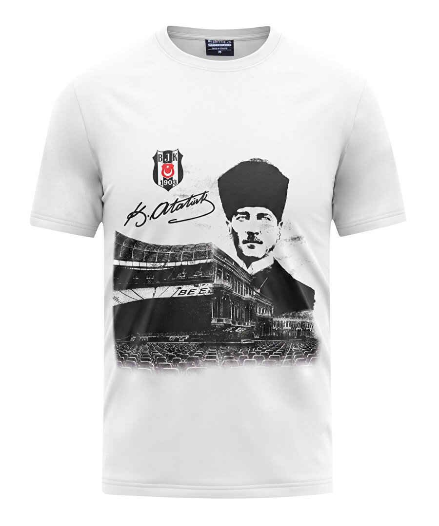 BEŞİKTAŞ ATATÜRK NOSTALJİ STADYUM ERKEK T-SHIRT 26-27