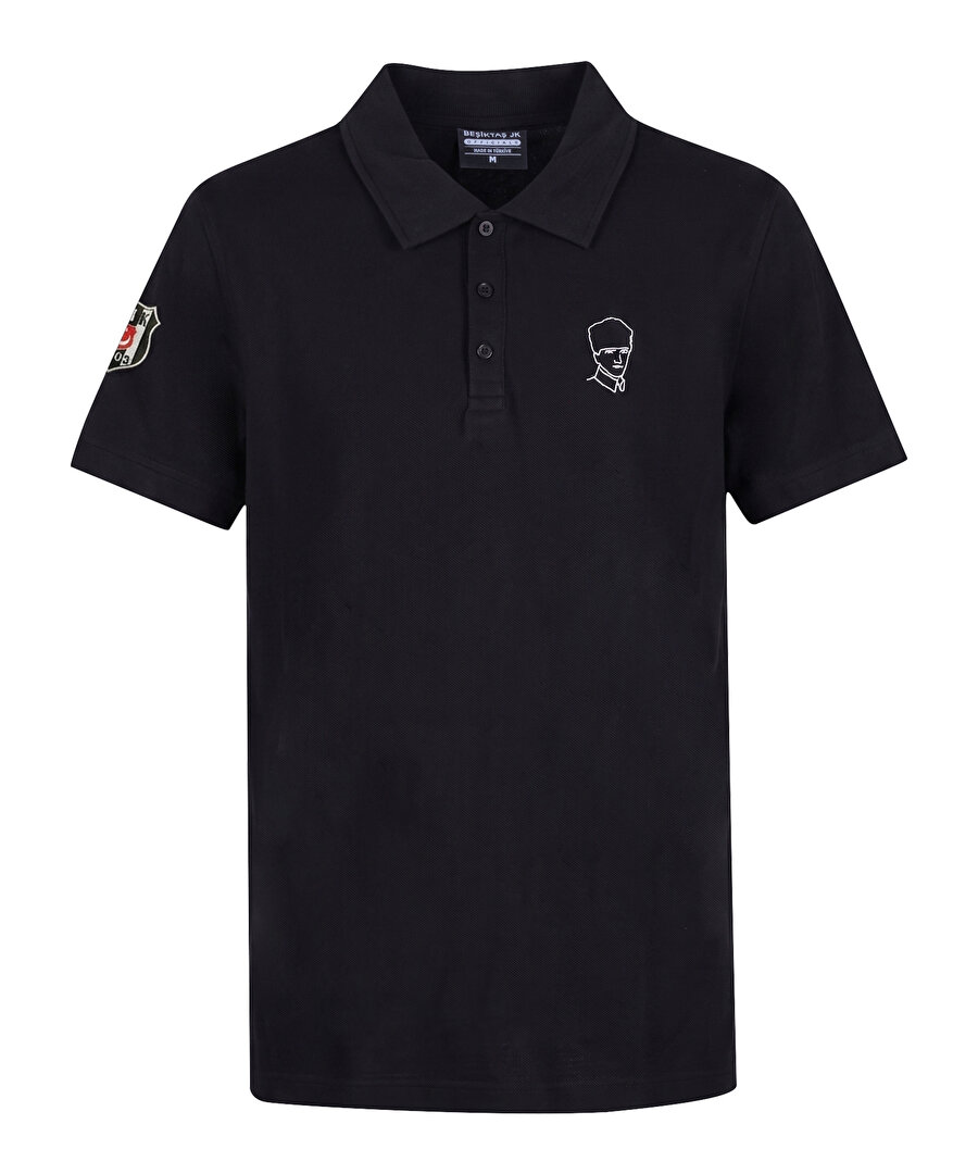 BEŞİKTAŞ ATATÜRK SİLÜETİ ERKEK POLO T-SHİRT 26-27