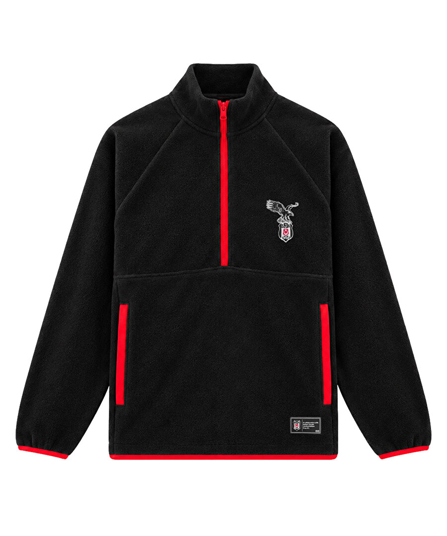 BEŞİKTAŞ X REFLECT STUDİO YARIM FERMUARLI POLAR