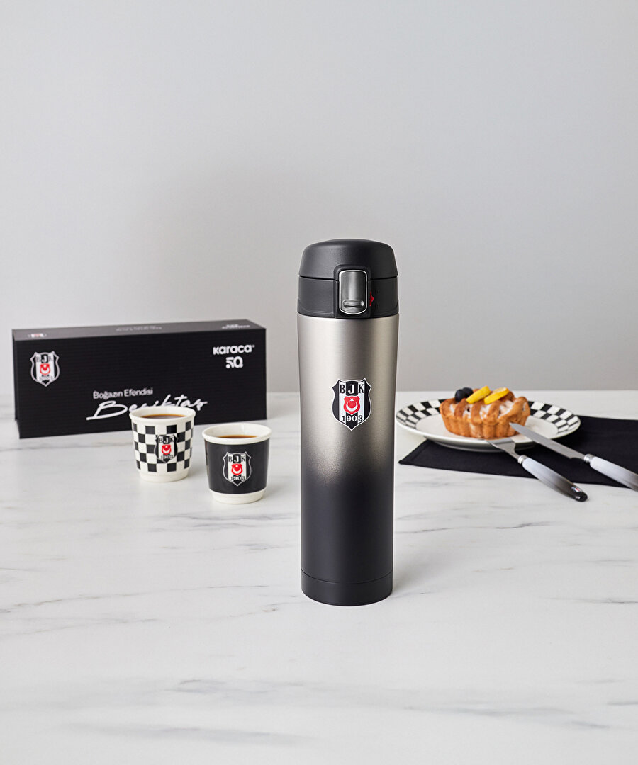 BEŞİKTAŞ KARACA ÇELİK SIZDIRMAZ TERMOS 450 ML