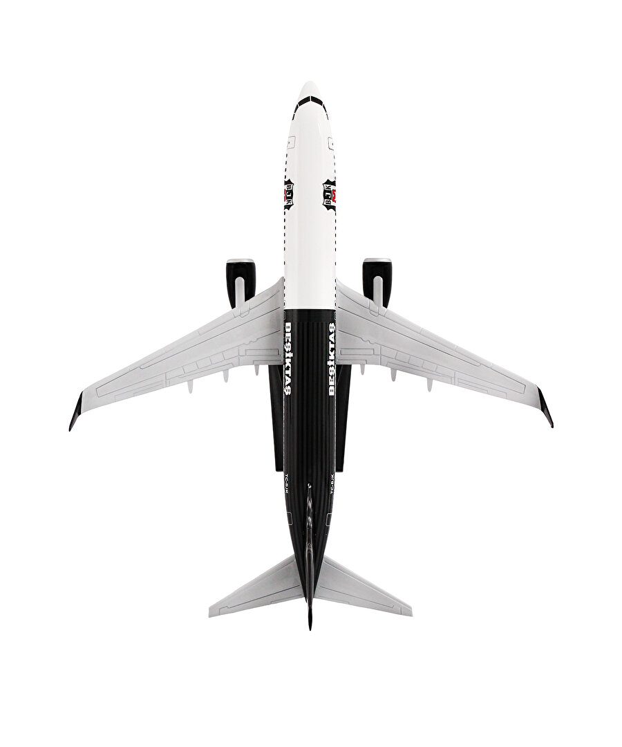 BEŞİKTAŞ ÇİZGİLİ MAKET UÇAK ZEKUPP BOEİNG 737-800 UCK0225