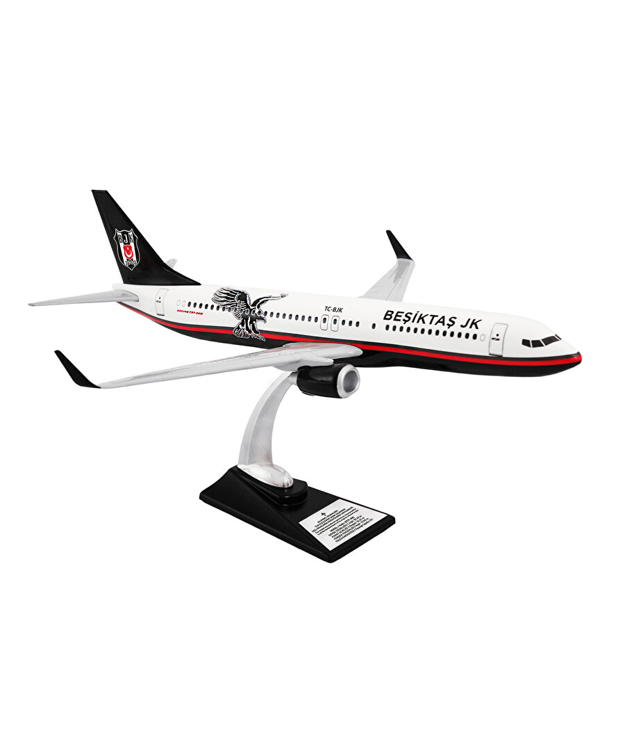 BEŞİKTAŞ KLASİK NOSTALJİ MAKET UÇAK ZEKUPP BOEİNG 737-800 UCK0229