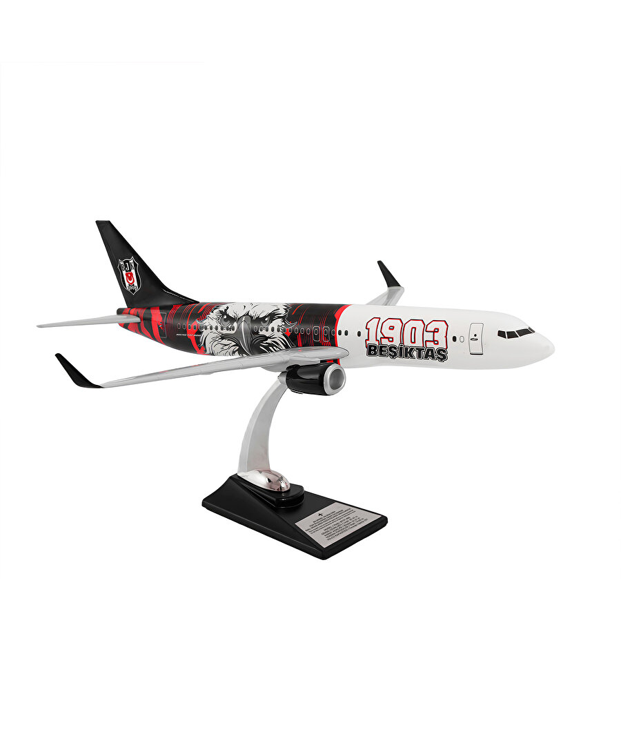 BEŞİKTAŞ 1903 LOGOLU MAKET UÇAK ZEKUPP BOEİNG 737-800 UCK0230