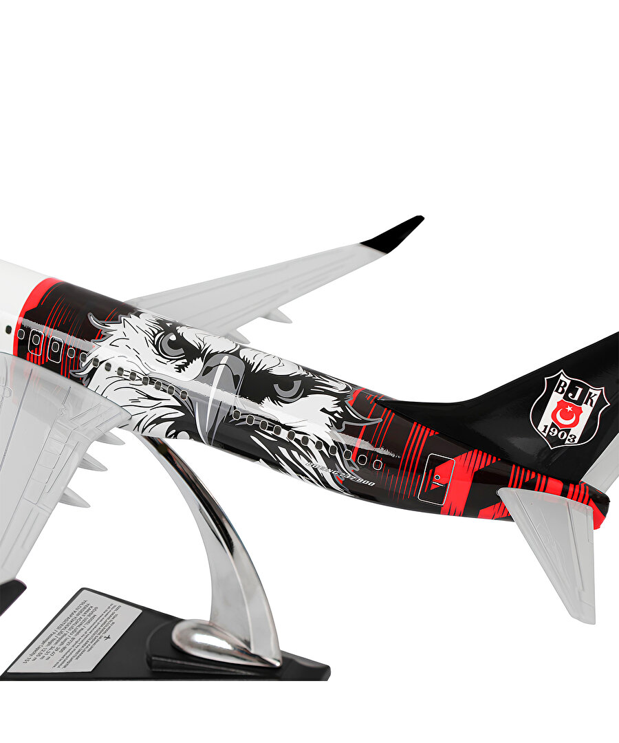 BEŞİKTAŞ 1903 LOGOLU MAKET UÇAK ZEKUPP BOEİNG 737-800 UCK0230