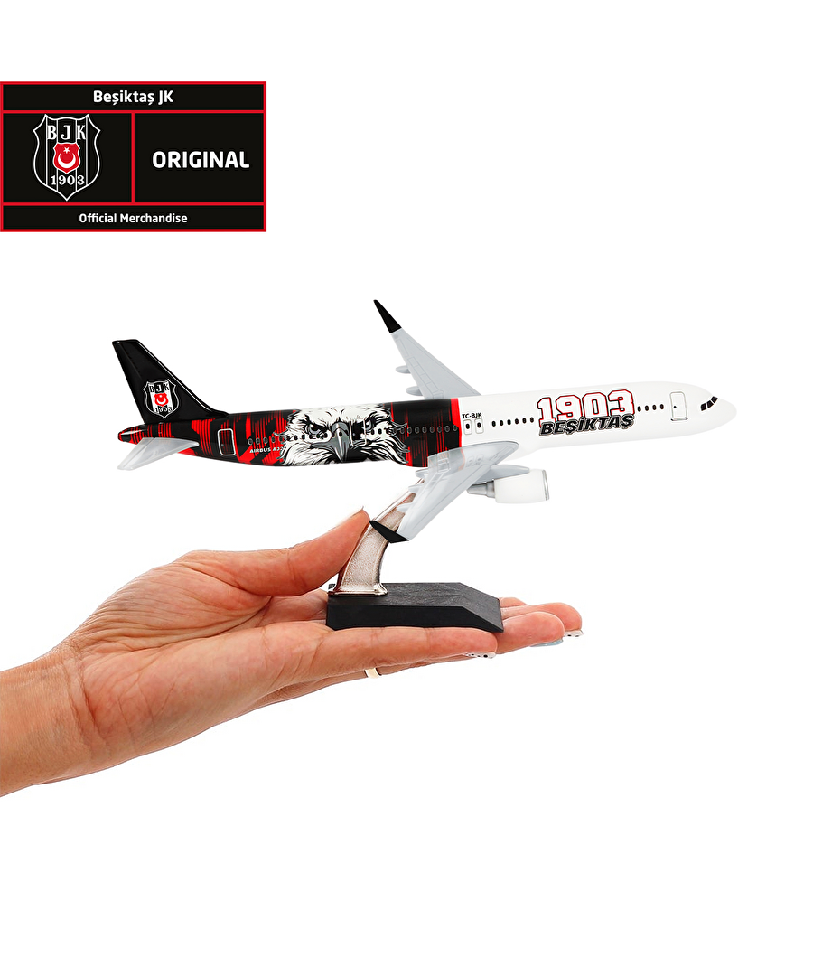 BEŞİKTAŞ 1903 LOGOLU TASARIM MAKET UÇAK ZEKUPP AİRBUS UCK0233