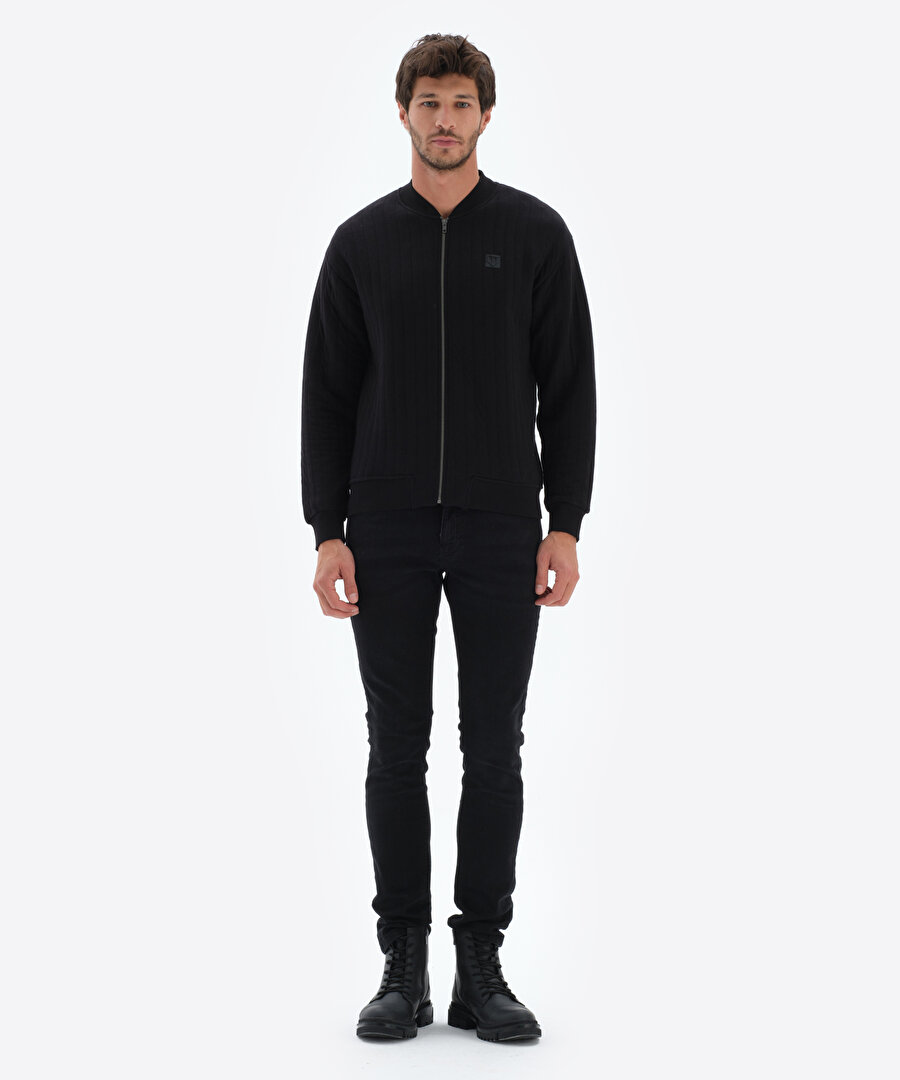 BEŞİKTAŞ ERKEK FERMUARLI SWEATSHIRT 7324251T2