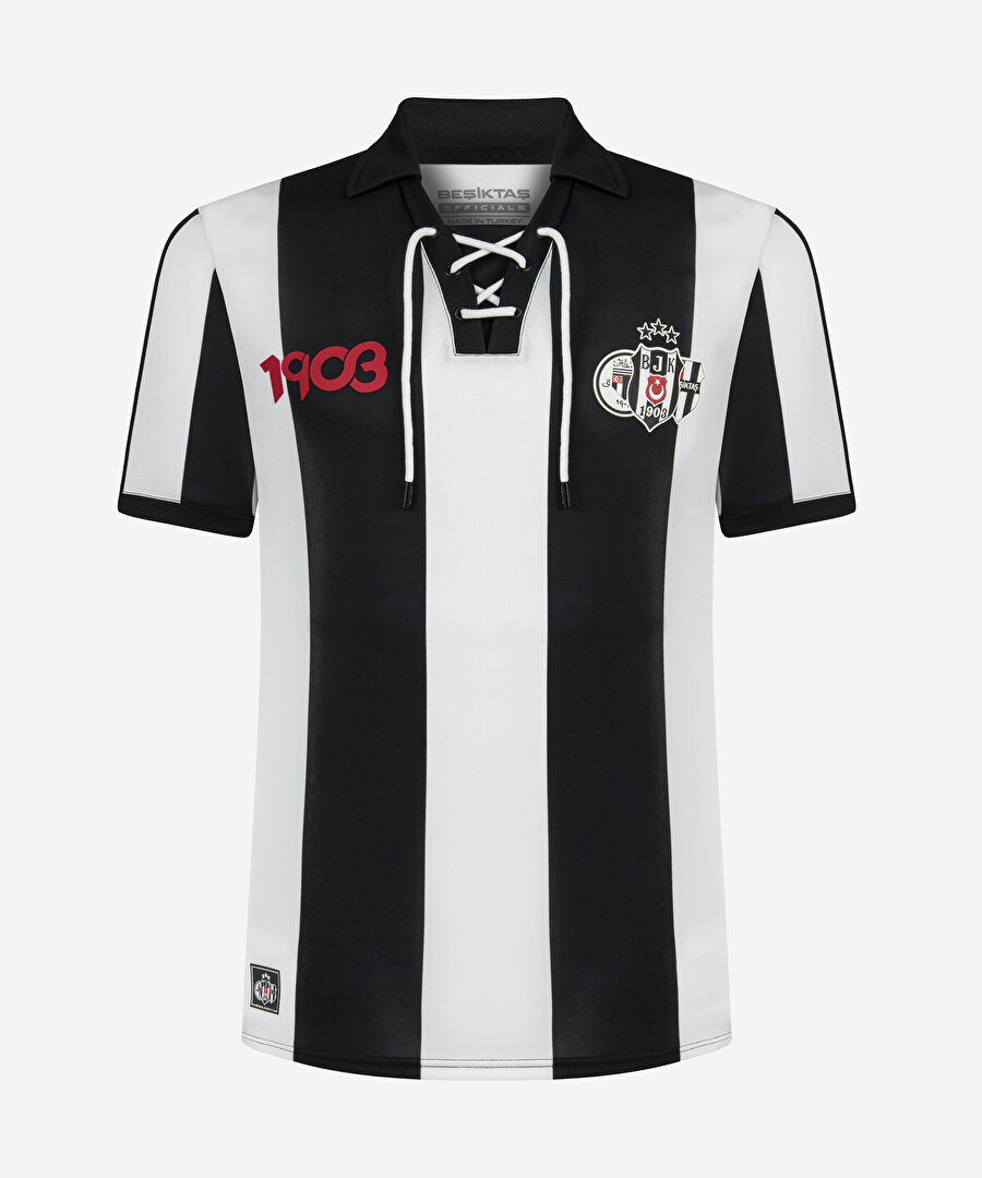BEŞİKTAŞ 19.03 SİYAH YAKA NOSTALJİ FORMA