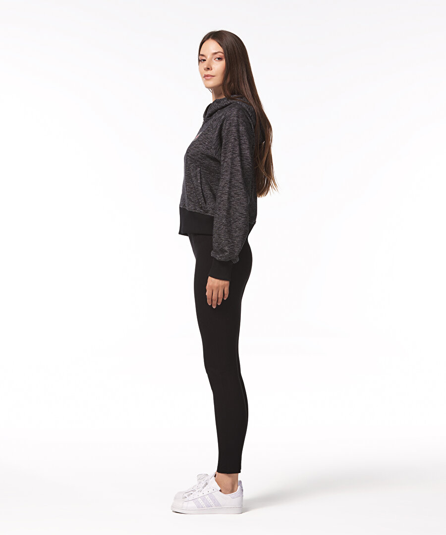 BEŞİKTAŞ KADIN KAPÜŞONLU FERMUARLI SWEATSHIRT 8425246T3