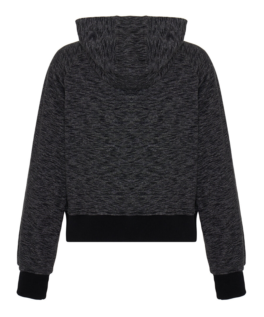 BEŞİKTAŞ KADIN KAPÜŞONLU FERMUARLI SWEATSHIRT 8425246T3