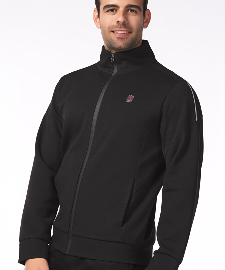 BEŞİKTAŞ ERKEK FERMUARLI SWEATSHIRT 7425251T3
