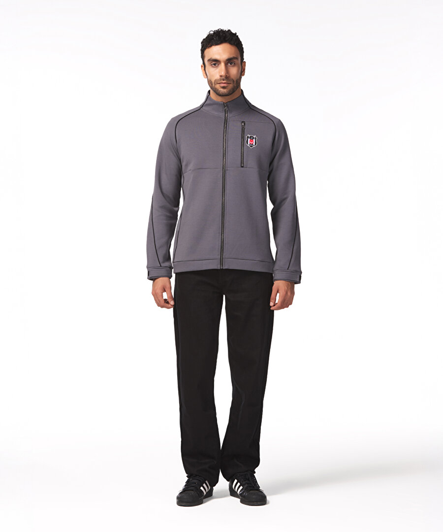 BEŞİKTAŞ ERKEK FERMUARLI SWEATSHIRT 7425273T3