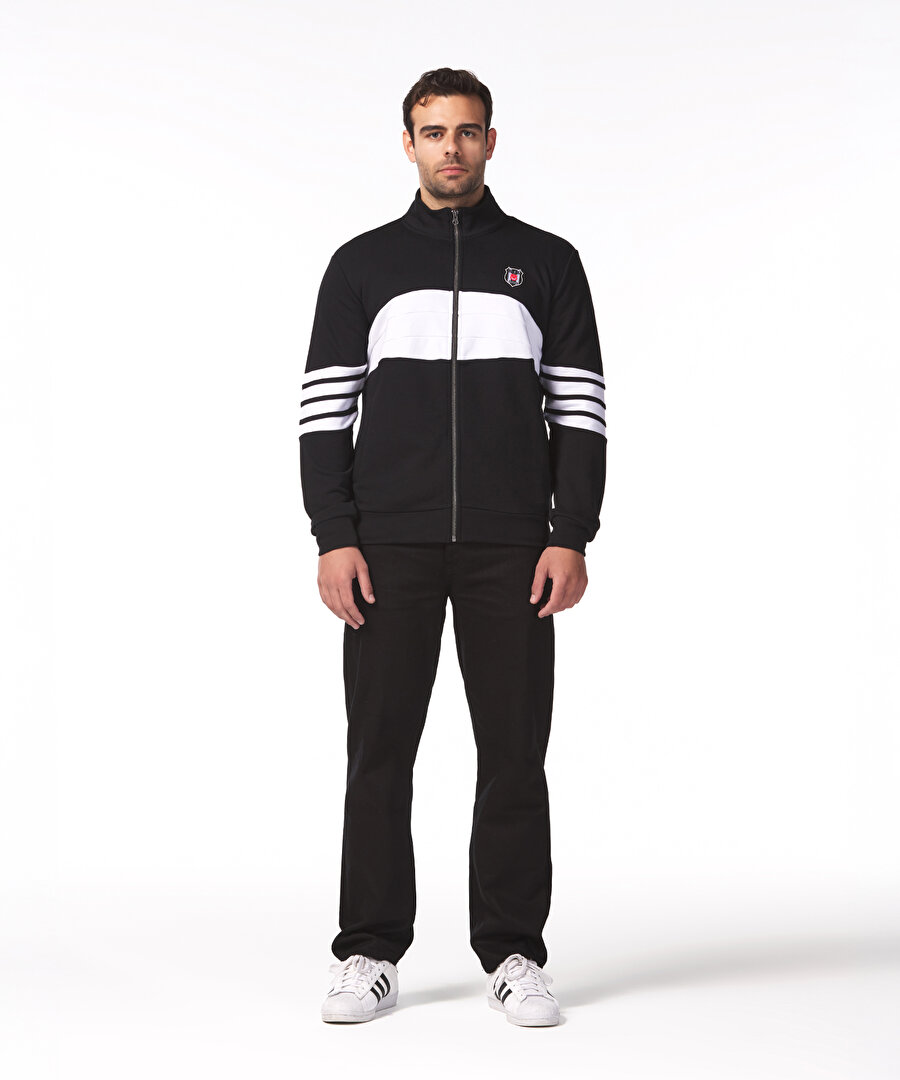 BEŞİKTAŞ ERKEK FERMUARLI SWEATSHIRT 7425285T3
