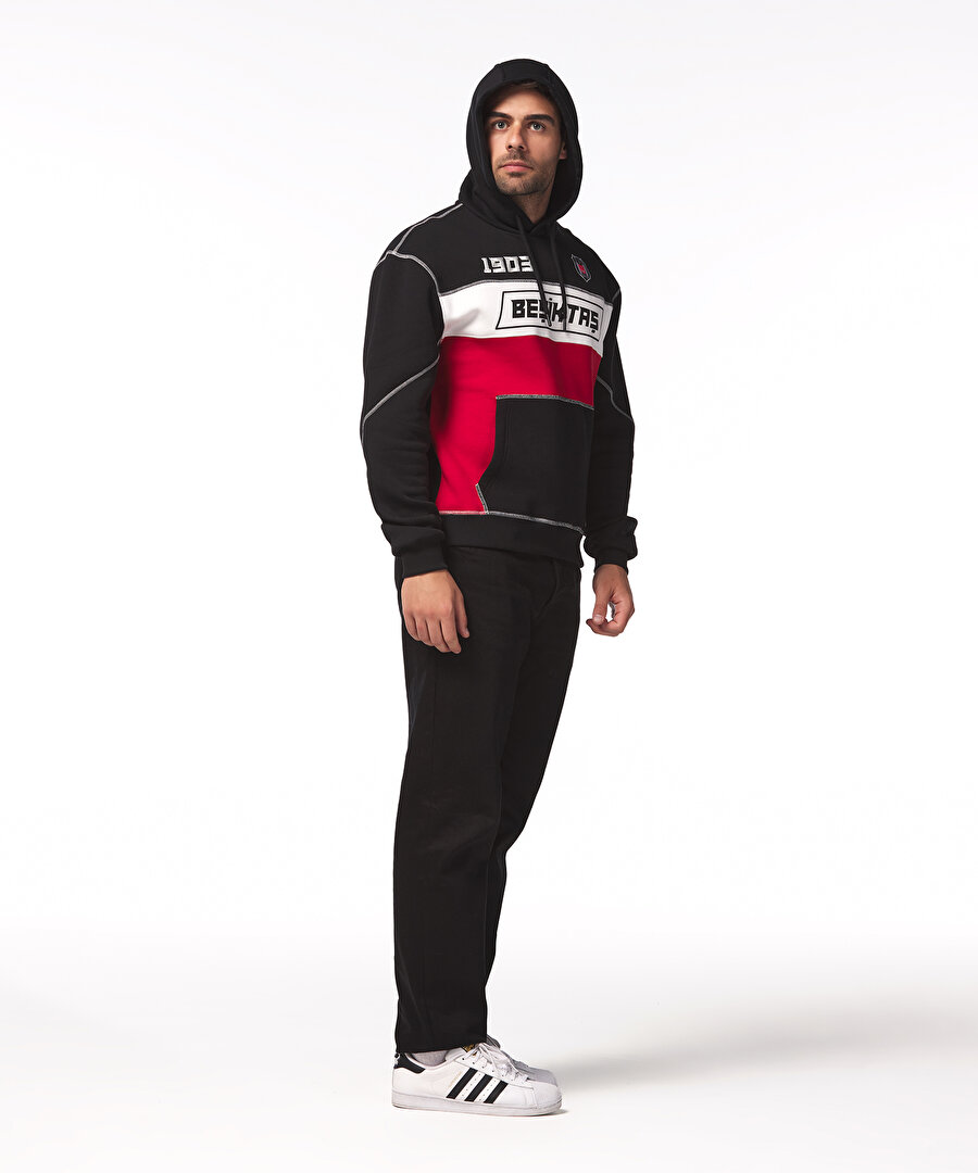 BEŞİKTAŞ ERKEK KAPÜŞONLU SWEATSHIRT 7425231T3