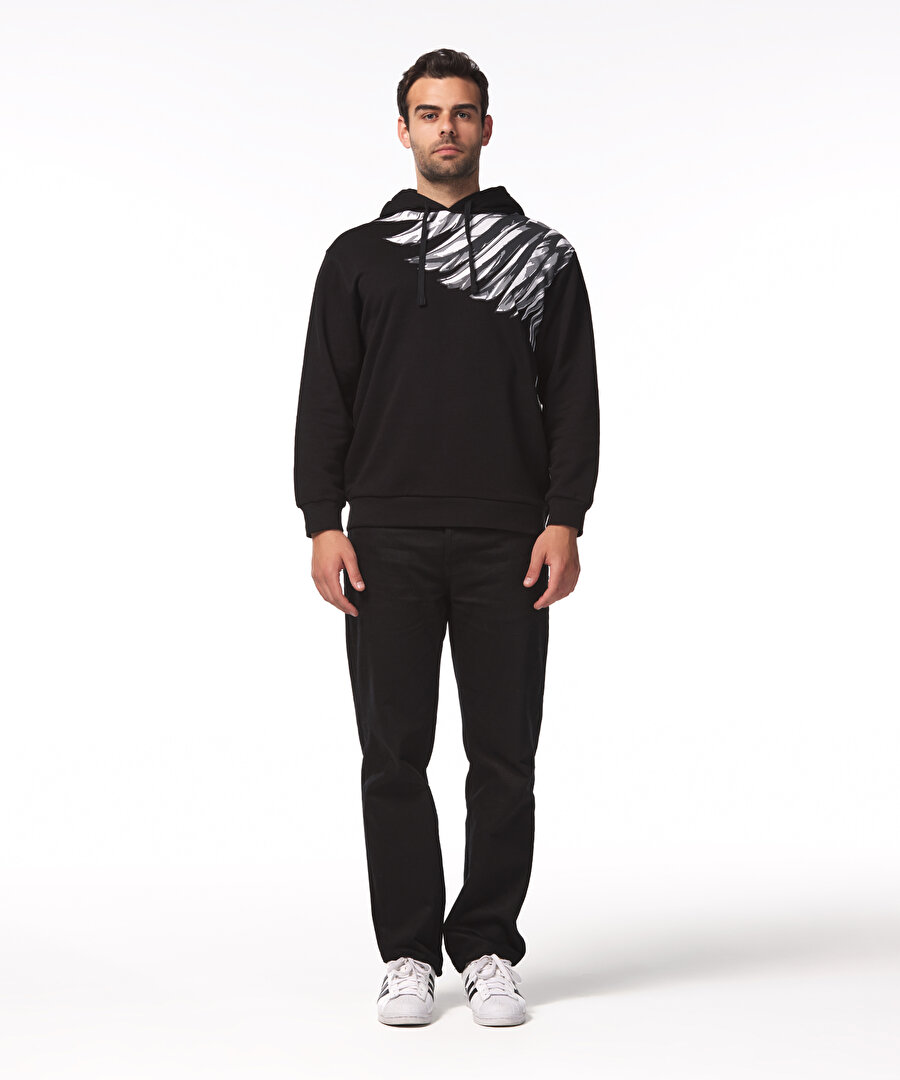 BEŞİKTAŞ ERKEK KAPÜŞONLU SWEATSHIRT 7425278T3