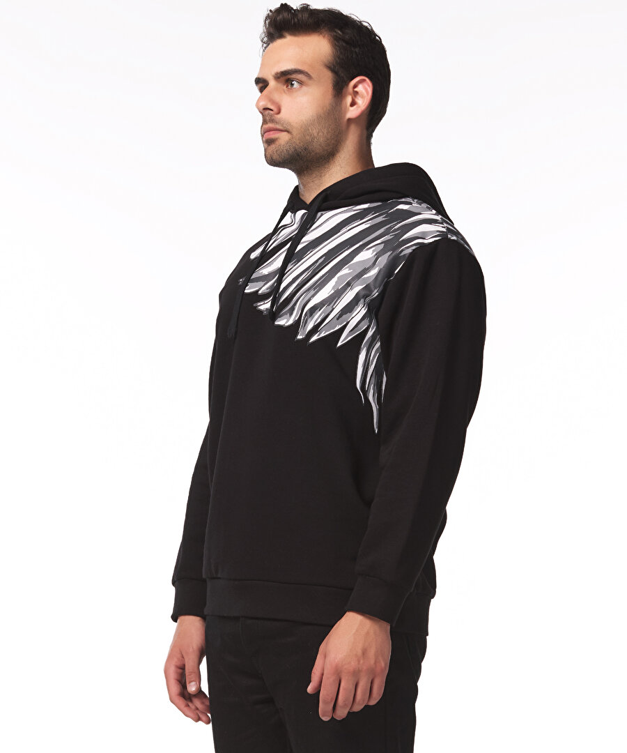 BEŞİKTAŞ ERKEK KAPÜŞONLU SWEATSHIRT 7425278T3
