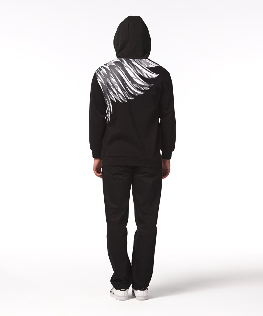 BEŞİKTAŞ ERKEK KAPÜŞONLU SWEATSHIRT 7425278T3